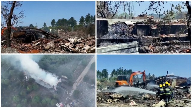 Kinijoje – mirtinas sprogimas fejerverkų gamykloje: mažiausiai 21 žuvo, dar 61 buvo sužeistas