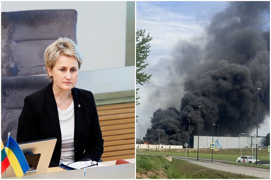 Pradėtas ikiteisminis tyrimas dėl atliekų tvarkymo įmonėje „Žalvaris“ kilusio gaisro
