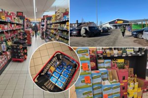 Lietuviai šturmuoja Lenkijos parduotuves: kai kuriuos produktus perka net vežimais