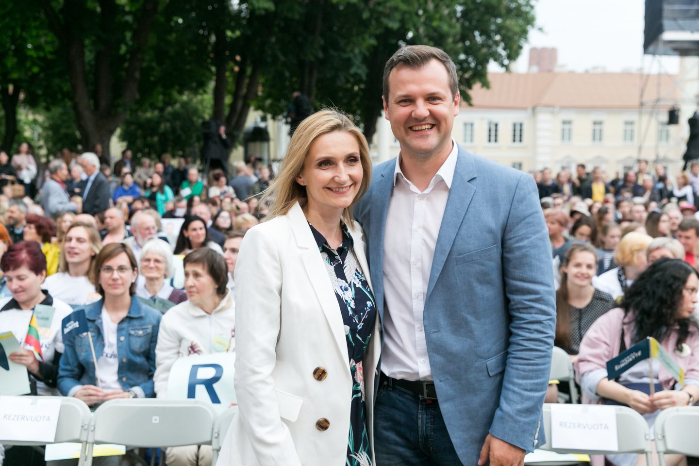 Gintautas Paluckas, Ilma Paluckė.<br>T.Bauro nuotr.