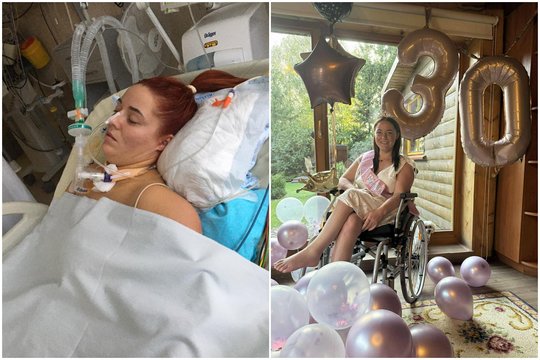 Dažnas virusas pakirto Eveliną: jauna mama nebegali vaikščioti