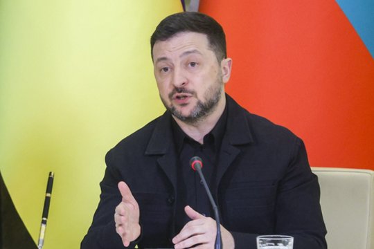 Nesulaukęs oficialaus paliaubų prašymo – V. Zelenskis diktuoja savo sąlygas: štai ką siūlo