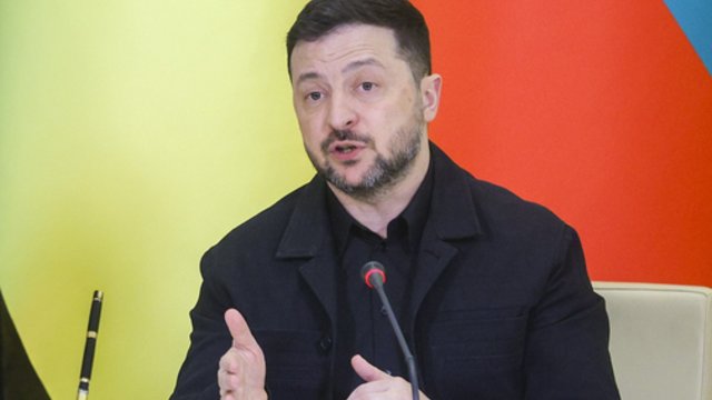 Nesulaukęs oficialaus paliaubų prašymo – V. Zelenskis diktuoja savo sąlygas: štai ką siūlo
