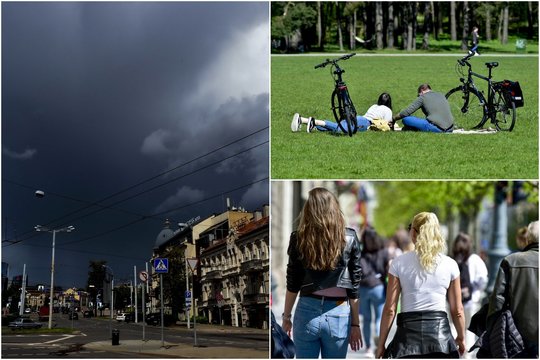 Klimatologas išdėstė, kur artimiausiomis dienomis lis ir kokia laukia likusi gegužė