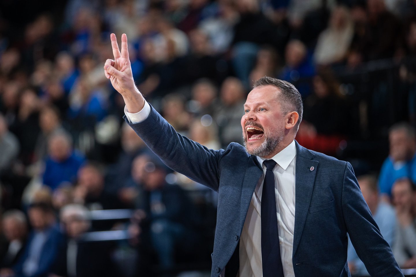 Ryto treneris Giedrius Žibėnas<br>LKL/R.Lukoševičiaus nuotr.