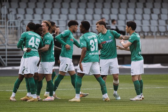 Taškus praradęs „Kauno Žalgiris“ paskutinėmis minutėmis paleido pergalę