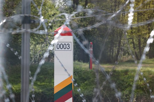 VSAT: pasienyje su Baltarusija nefiksuota neteisėtų migrantų