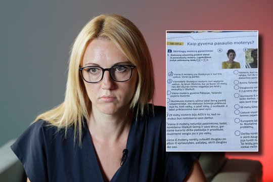 Pamačiusi 7-okams skirtą užduotį D. Žeimytė-Bilienė pratrūko: kreipėsi į „šedevro“ autorių