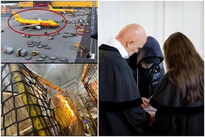 Teroro aktų byloje parodymus davusi buvusi DHL darbuotoja teigė, kad siuntos jai sukėlė įtarimų