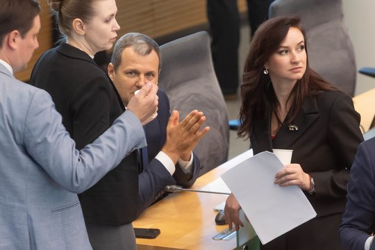 I. Ruginienė: G. Paluckas pats turi apsispręsti, ar lieka Seime, migracija į kitą frakciją – nieko neduotų