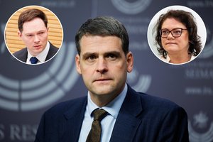 R. Žemaitaitis pratrūko: po mano šito pasisakymo koalicija gal subraškės, bet tegul ji griūva
