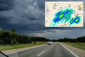 Sinoptikė įspėja dėl Lietuvą pasiekusių ciklonų: štai kam klius daugiausia lietaus