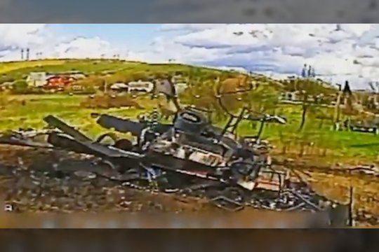 Aptiko ir sunaikino retą rusų pabūklą – tai buvo viena galingiausių okupantų sistemų