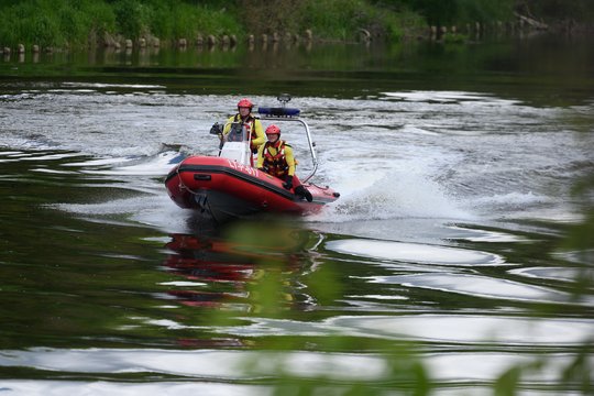 Skenduolio ieškoję ugniagesiai išžvalgė per 100 kilometrų Nemuno