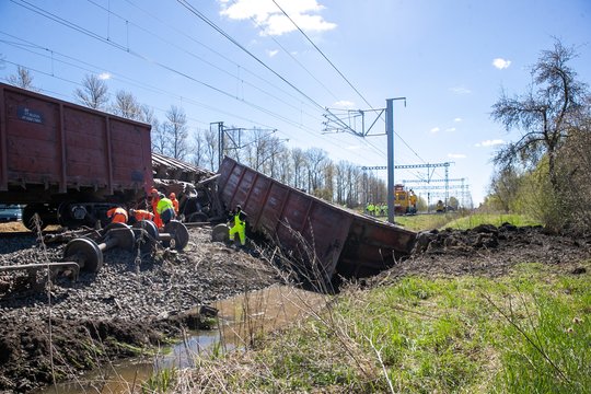 Skelbia naujausią informaciją apie avarijas geležinkelyje: ką pranešė LTG