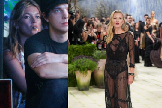 Tokios Kate Moss dar niekas nematė: oro uoste užfiksuota neatpažįstama