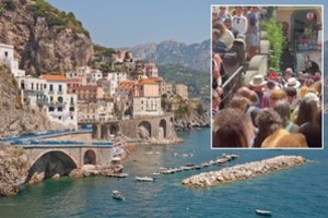 Užkimštos gatvės, įkalinti gyventojai: iš atostogų rojaus Italijoje – pragariški vaizdai