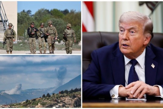 Karui Irane pabaigos dar neskuba skelbti: prakalbo apie žalą D. Trumpui