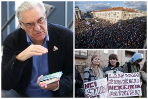 Algirdas Kaušpėdas. Laisvas žodis ginamas visaip