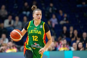Istorinis momentas: vienu metu WNBA rungtyniaus dvi lietuvės