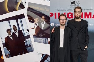 R. Zabarauskas susituokė su mylimuoju: šventė TV bokšte, sveikino ir žinomi bičiuliai