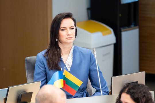 I. Ruginienė – apie krentančius Vyriausybės reitingus ir balsavimą dėl poligono: „Svarbiausia rezultatas“