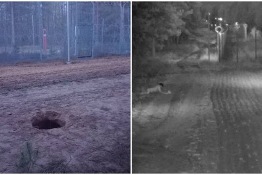 Naujas migrantų būdas: 18 atėjūnų atropojo urvu