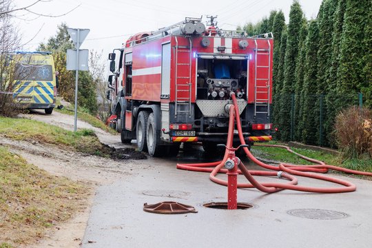 Kilus gaisrui Vilniaus r. nukentėjo vyras