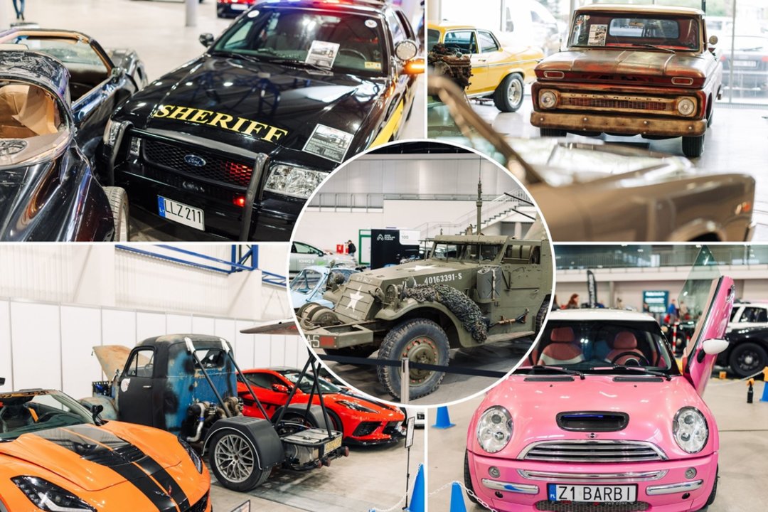 Vilniuje startavo įspūdinga automobilių šventė: kadruose – nuo istorinių legendų iki superautomobilių