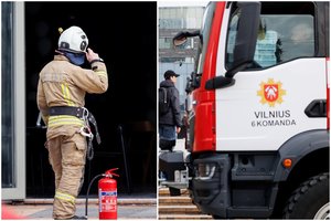 Didelis sujudimas Vilniaus poliklinikoje: gelbėjant vyro gyvybę atlėkė ir ugniagesiai