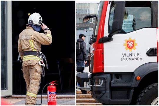 Didelis sujudimas Vilniaus poliklinikoje: gelbėjant vyro gyvybę atlėkė ir ugniagesiai
