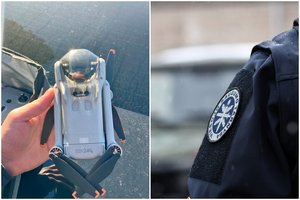  Vilniaus oro uosto draudžiamoje zonoje sulaikytas droną skraidinęs ukrainietis