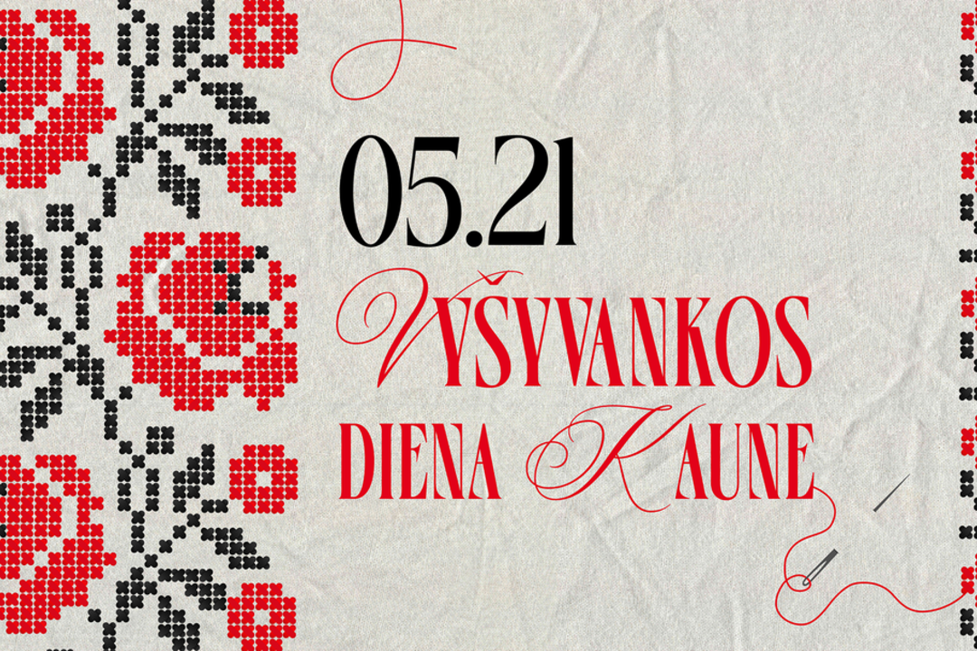 Kaune – Vyšyvankos diena: rūbas kaip ukrainietiškos tapatybės kodas
