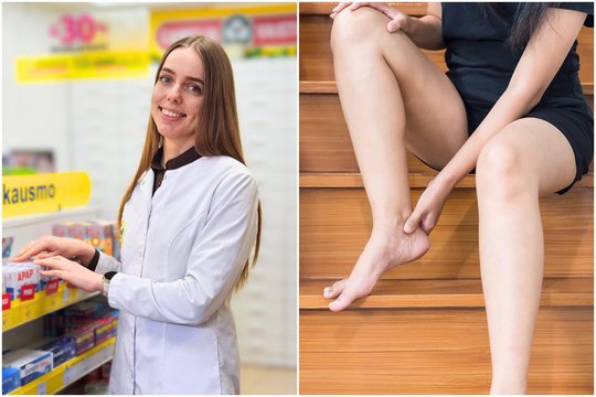 Tinsta kojos? Vaistininkė įspėjo, kada tai išduoda kraujo krešulį