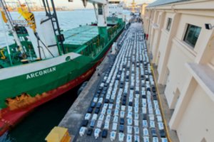 Ispanų policija krovininiame laive konfiskavo didžiausią Europoje kokaino kiekį