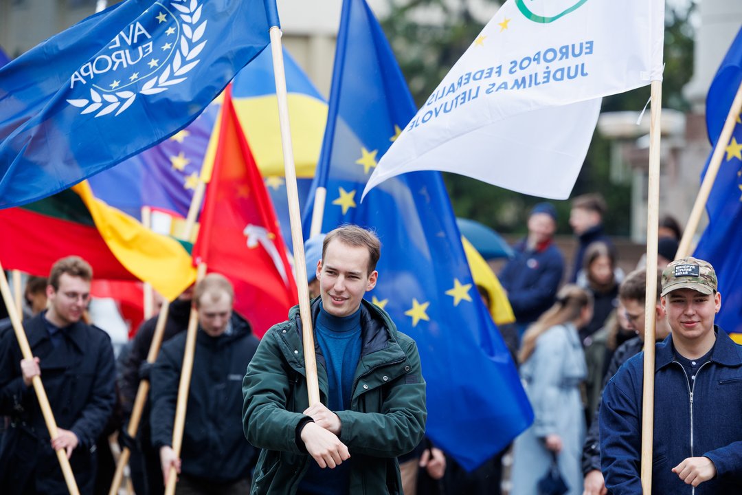 Vilniuje – eisena, skirta Europos dienos paminėjimui