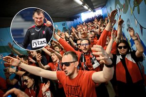 Iš Š. Jasikevičiaus pasijuokę „Ryto“ sirgaliai kvestionavo trenerio vertybes