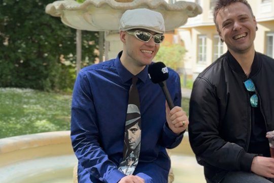 Lion Ceccah ir Aurimas Galvelis prieš „Euroviziją“: žaidė, rinko ir vertino dainas