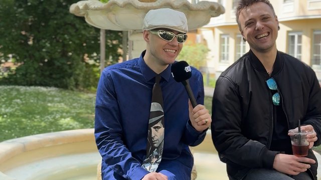 Lion Ceccah ir Aurimas Galvelis prieš „Euroviziją“: žaidė, rinko ir vertino dainas