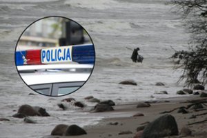 Renkant gintarą prie Baltijos jūros aptiko kraupų radinį: policija pradėjo tyrimą