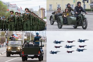 „The Telegraph“: V. Putino „Pergalės paradas“ tapo triuškinančiu Rusijos išsekimo įrodymu