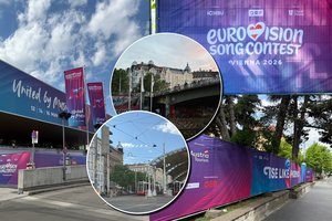 Prieš pat „Eurovizijos“ atidarymą – Viena stebina: to tikėjosi ne visi