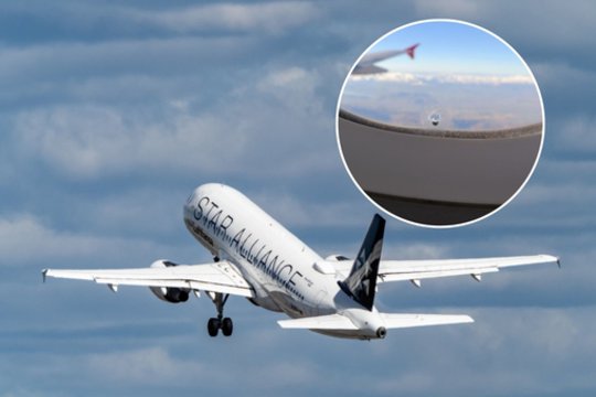 Daugelis to nė nepastebi: pilotas atskleidė, kam reikalinga maža skylutė lėktuvo lange