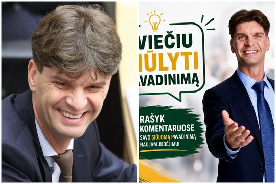 Naujai politinei jėgai pavadinimo ieškantis I. Vėgėlė sulaukė ir pikantiškų pasiūlymų