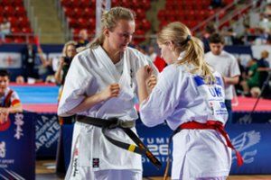 Trečiąkart Europos čempione tapusi B. Gustaitytė finale iš teisėjo išgirdo įdomią repliką – paprašė nešokti