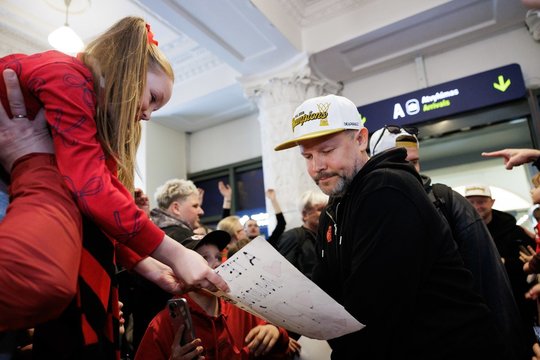 Po istorinės pergalės Vilniaus „Rytas“ parskrido namo