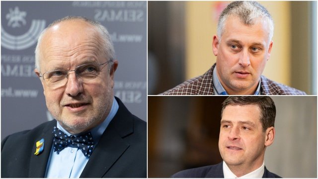 Partijų ąžuolai – J. Olekas, R. Žemaitaitis, V. Ąžuolas: koalicija – milžinas ant molinių kojų?