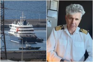 Prabilo hantavirusu užkrėsto laivo kapitonas