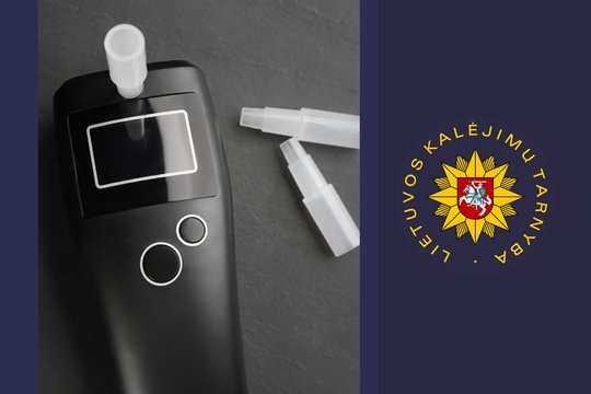 Lietuvos kalėjimų tarnybos pareigūnė į darbą atvyko neblaivi