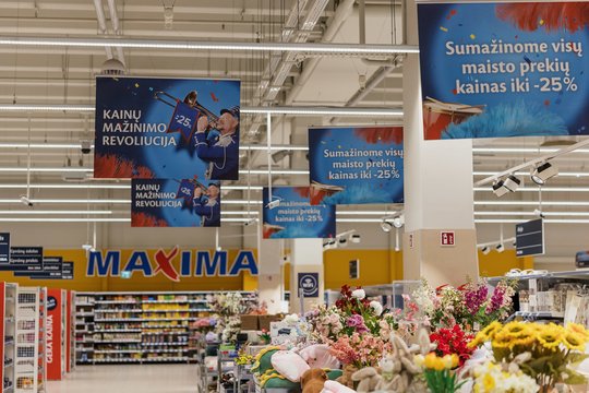 „Maxima“ jau 3 metus užtikrina pigiausių maisto prekių vidutinį krepšelį mažiausia kaina